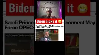 Biden's oil policy is causing chaos in global markets 🚨#shorts