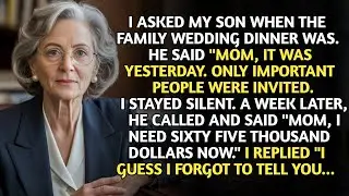 My Son Uninvited Me For His In-Laws, Then Had The Audacity To Send A $65k Invoice.