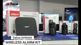 Dahua Airshield Wireless Alarm Kit | New Black Finish