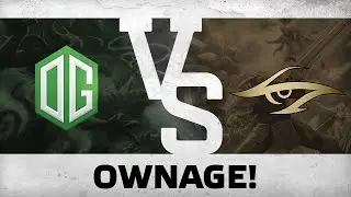 OWNAGE! by OG vs Team Secret @MarsTV Dota 2 League 2015