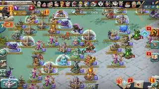 Lords Mobile - 9 BILLION PLAYER GETTING ZEROED. 270M TROOPS!! DIET PLAN??