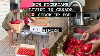 КАК НИГЕРИЙЦЫ, ЖИВУЩИЕ В КАНАДЕ🇨🇦, ЗАПАСАЮТСЯ НА ЗИМУ #canada #canadaimmigrationupdate #winter