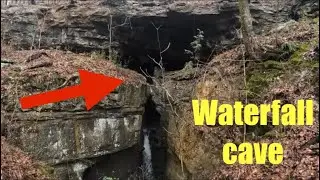 We Found A HUGE Waterfall Cave In The Forest And What's Inside...