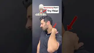 Stiffness and pain at the base of your neck? Try this mobilization. #neck #neckpain #neckpainrelief