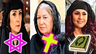 ديانات وأعمار نساء مسلسل باب الحارة ||| البعض منهن غير مسلمات !!!