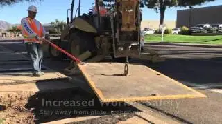 Safe T Stik - No Touch Magnetic Tag Line Safety Tool For Trench Plate and Road Plate