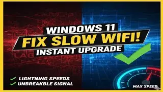 Ваш Wi-Fi медленный из-за ЭТИХ скрытых настроек Windows 11 (исправьте скорость за считанные минуты!