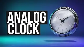 How to Create Analog Clock using HTML CSS and JavaScript
