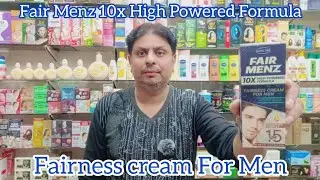 Fair Menz 10x High Powered For Men || Instant Glow || 7 in 1 solution