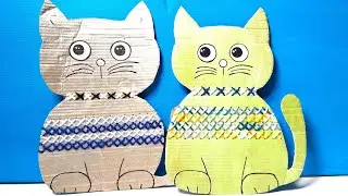 Leren borduren voor kinderen – Leuke DIY met sjabloon!