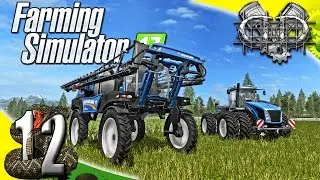 Farming Simulator 2017 Gameplay :EP12: New Holland Sprayer & Tractor! (PC RattleSnake Valley)