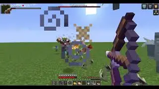 Me Vs Illagers and Illager Boss I Made - Minecraft Mobs Fight