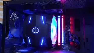 Best Ryzen CPU Cooler - Cooler Master MasterAir MA610P RGB | Review / Stress Test