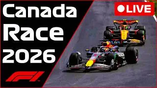 🔴F1 LIVE -  CANADA RACE - Commentary + Live Timing
