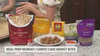 Meal Prep Monday: Carrot cake energy bites