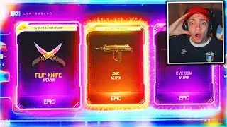 I GOT 9 DLC WEAPONS IN THE CRAZIEST SUPPLY DROP OPENING!! (New Black Ops 3 DLC Weapons)