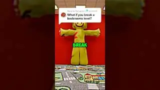 ⚠️WHAT IF YOU BREAK A BACKROOMS LEVEL - FOUND FOOTAGE⚠️ #backrooms #shorts