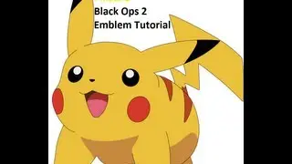 Black ops 2 Pikachu emblem tutorial