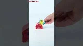Magplayer Magnetic Tile Puppy Build | Creative STEM Fun for Kids 🐶✨