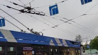 ПТКС-6281-Адмирал Троллейбус в Питере по 1 маршруту