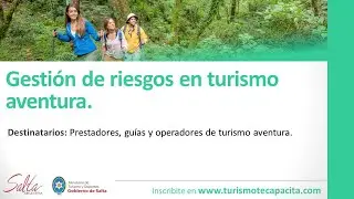 Gestión de riesgos en turismo aventura