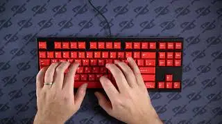 Bias R2 Typing: Gateron Yellows, Alu Plate, PCB Film