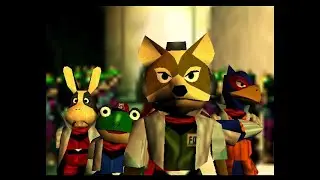 Part 4 -StarFox 64- Sector X Combat Zone (Easy Route)