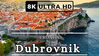 Drone Journey Over Dubrovnik, Croatia 🇭🇷 | 8K HDR Beauty