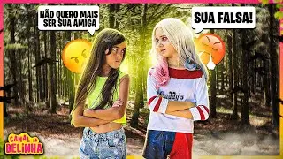 BELINHA E A FILHA DA ARLEQUINA BRIGARAM FEIO E NÃO SÃO MAIS AMIGAS