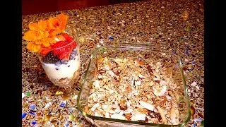 Homemade vegan and gluten-free granola- Conscious Cooking