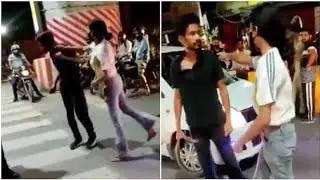 She Broke Car's Mirrors