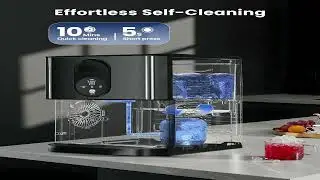 Nugget Ice Maker Z5820DN Review | 44lbs/24H Soft Chewable Pellet Ice Machine with Water Reservoir