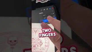Procreate for Noobs: Set layer opacity like this
