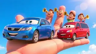 Cars Finger Family Song | Vehicle Finger Family Rhyme for Kids | Nursery Rhymes & Kids Songs