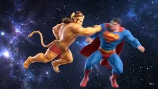hanuman x superman 