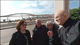 81st wedding anniversary.  They leave on a cruise.  with Narciso and Mira (of 2 couples)