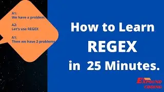 Regular Expressions in 25 minutes - Best Regex Tutorial
