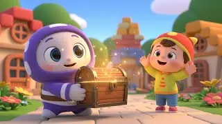 Roblox Tiny Noob Lost the Treasure Chest | Kids Songs & Nursery Rhymes