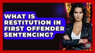 What Is Restitution In First Offender Sentencing? - True Crime Lovers