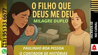A PROMESSA DE DEUS QUE VEIO ATRAVÉS DE OUTRO COLO DE MÃE.