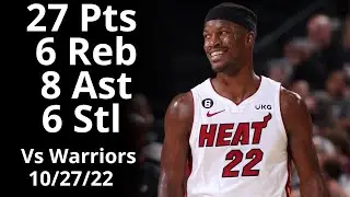 Jimmy Butler 27 Pts 8 Ast 6 Stl Highlights