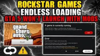 How to fix INFINITE LOADING in Rockstar Games Launcher / GTA 5 WON'T START OR LOAD