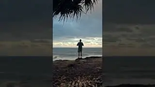 Full Moon Nightlapse at Fingal Head - Australia