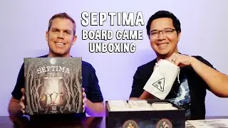 Unboxing Septima - Witch Board Game