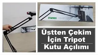 Üstten Çekim İçin Tripod | MASAÜSTÜ ÇEKİM | TEPE ÇEKİMİ | DEVE BOYNU