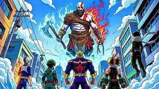 What If KRATOS Entered MY HERO ACADEMIA universe?
