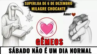Previsão para Gêmeos em 6 de dezembro ♊💫 – 7 Milagres que o Universo está liberando para você