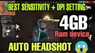 Best custom hud and Dpi setting for 4 gb ram || GAMING WORLD 51 || #dpisetting #customhud #4gbram