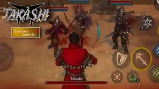 I Try to Play Survivor's Gauntlet In Takashi Ninja Warrior But......