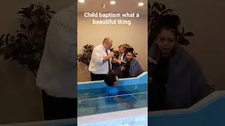 12 year old getting baptized what a beautiful thing